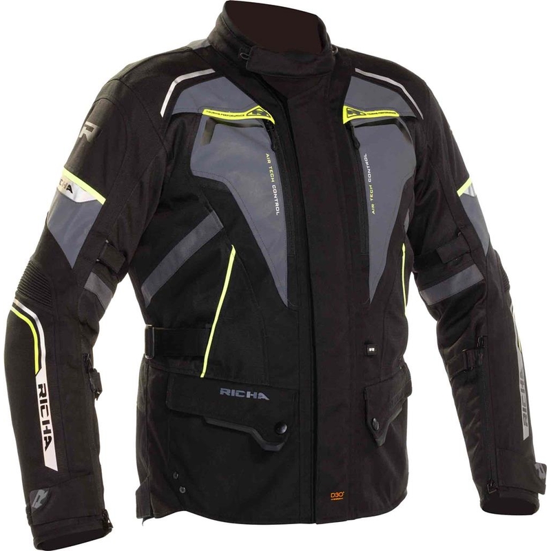 RICHA Infinity 2 Flare sivo-fluo žute motociklističke jakne rasprodaja