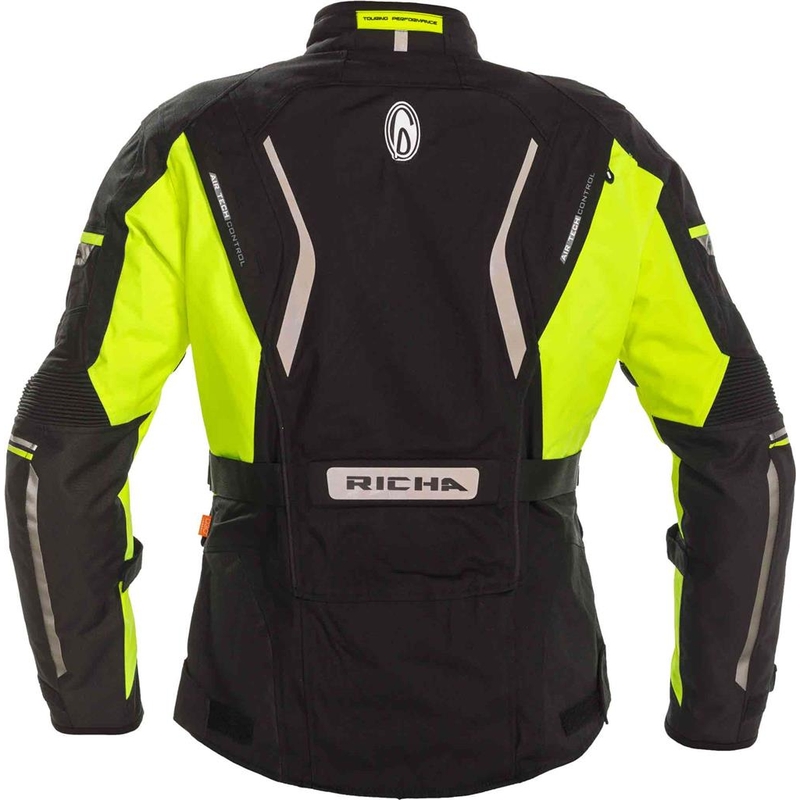 Ženska motoristička jakna RICHA Infinity 2 crna-fluo žuta rasprodaja