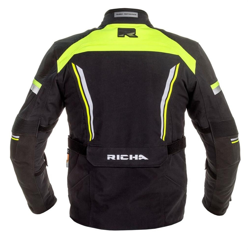 RICHA Infinity 2 Pro motociklistička jakna crno-fluo žuta rasprodaja