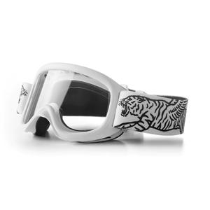 Crno-bijele naočale za motocross Fuel Racing Division