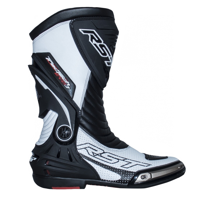 Motorističke čizme RST Tractech Evo III Sport CE crno-bijele rasprodaja