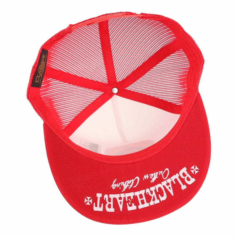 Black Heart Red Spade Cap