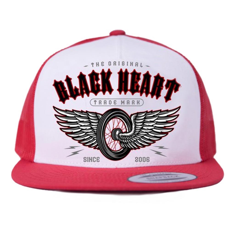 Black Heart Wings kapa crvena