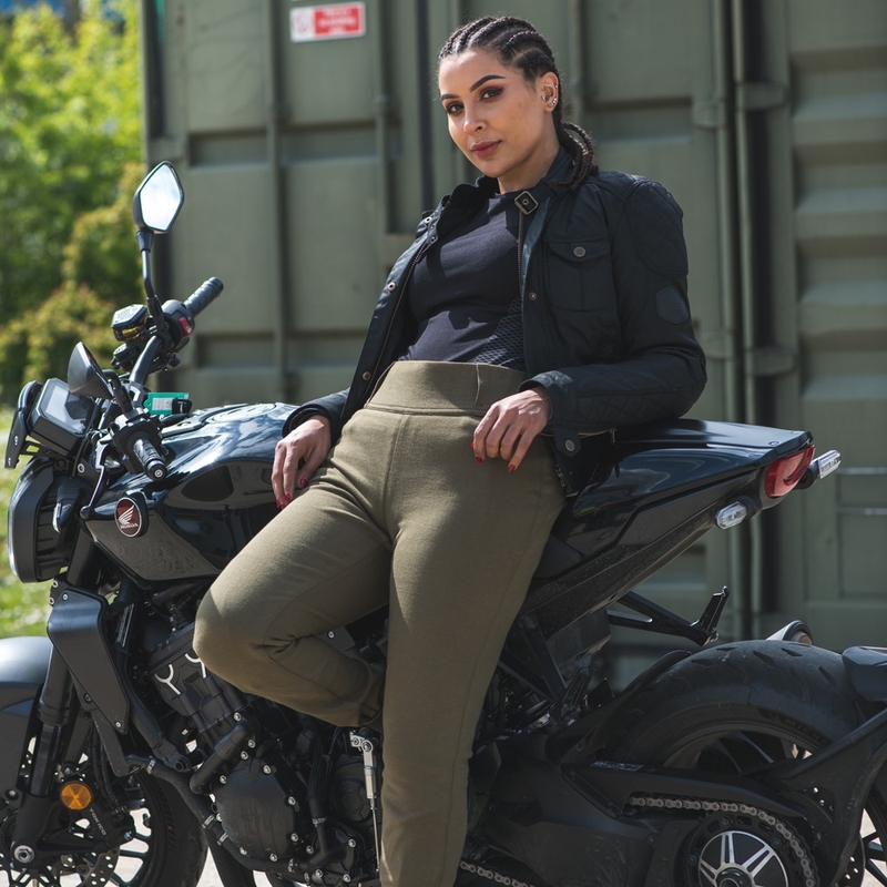 Ženske tajice Oxford Super Leggings 2.0 kaki