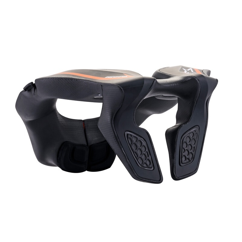 Dječji štitnik za vrat Alpinestars Neck Support Youth crno-narančast