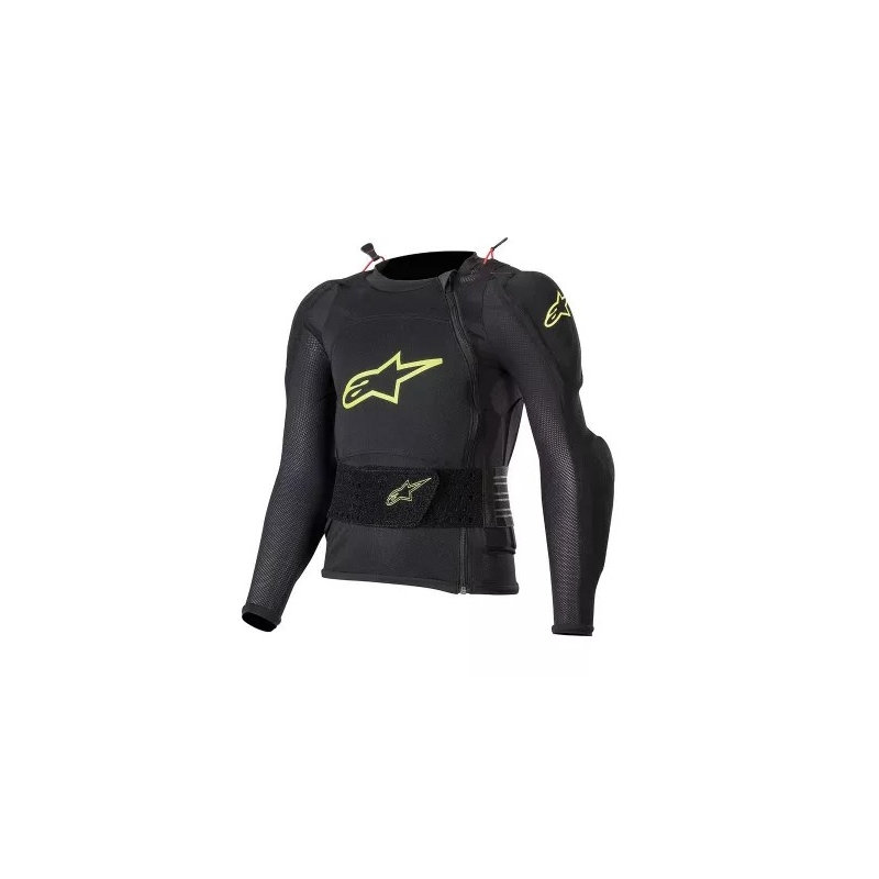 Dječja štitnica za tijelo Alpinestars Bionic Plus crno-fluo žuta