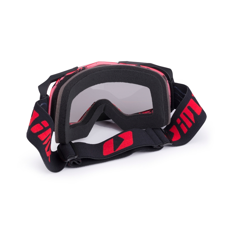 Motocross naočale iMX Dust Graphic crveno-crne
