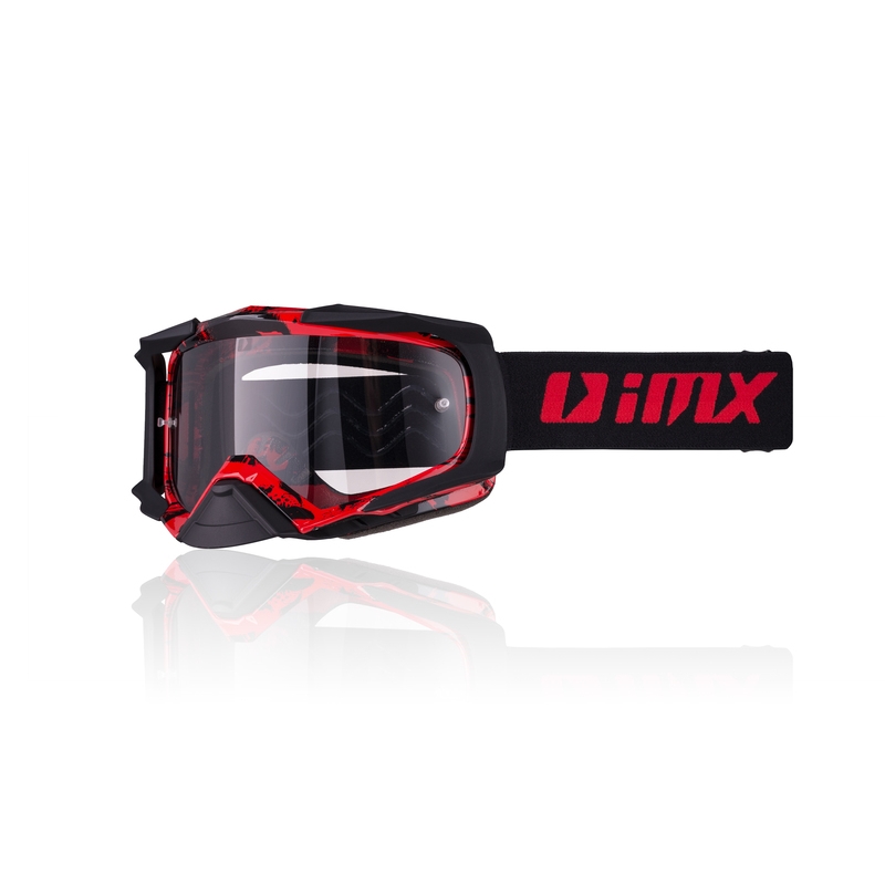 Motocross naočale iMX Dust Graphic crveno-crne