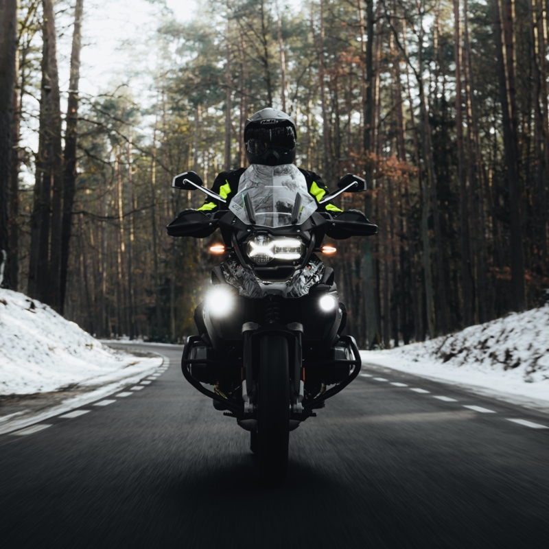 Motociklistička jakna Rebelhorn Hardy II crno-fluo žuta rasprodaja