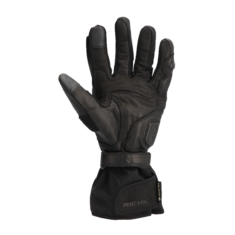 RICHA Hypercane Gore-Tex motociklističke rukavice Crne rasprodaja