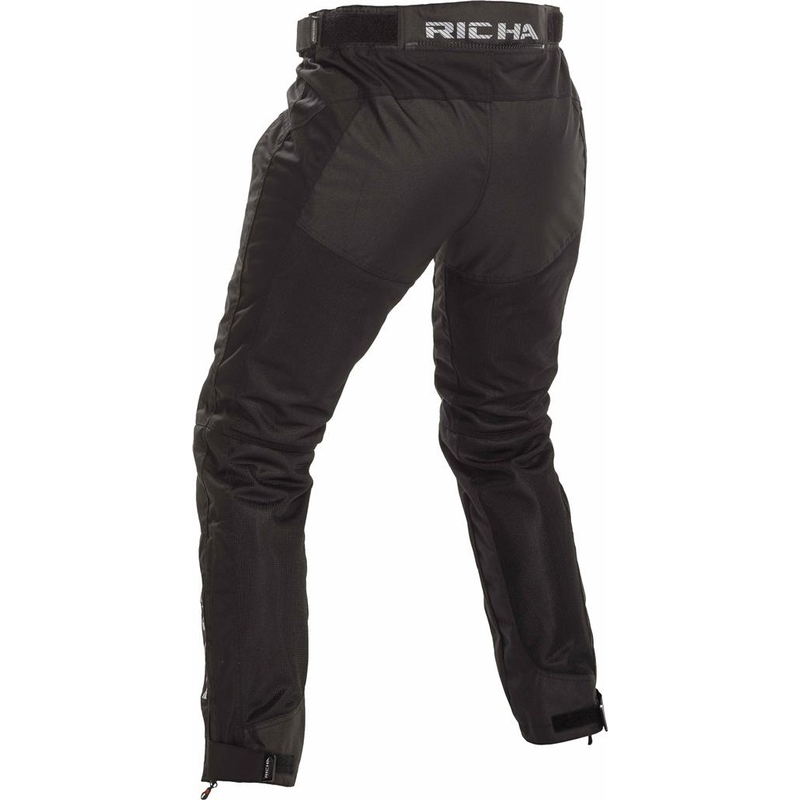 Ženske motorističke hlače RICHA Cool Summer crne rasprodaja