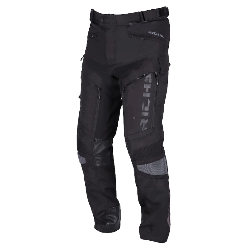 Motociklističkih hlača RICHA Infinity 2 Adventure crne boje rasprodaja