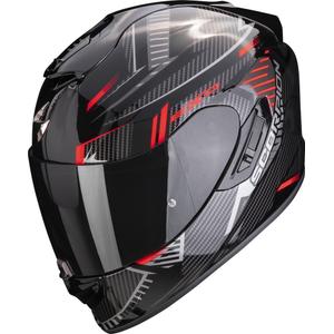 Integralna motociklistička kaciga Scorpion EXO-1400 EVO Air Shell crno-crvena