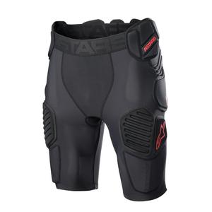 Alpinestars Bionic Pro motocross kratke hlače crno-crvene