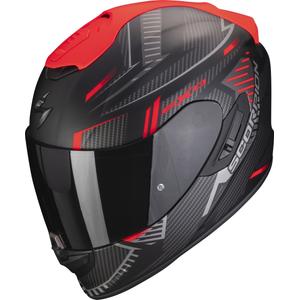 Integralna motociklistička kaciga Scorpion EXO-1400 EVO Air Shell crno-crvena mat