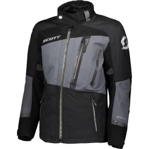 Ženska motoristička jakna SCOTT Priority GTX crno-siva