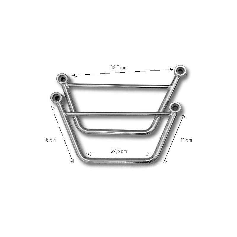 Nosači korpica - KLIK-FIX sistem Honda Shadow VT750 C2 1997-2003 rasprodaja