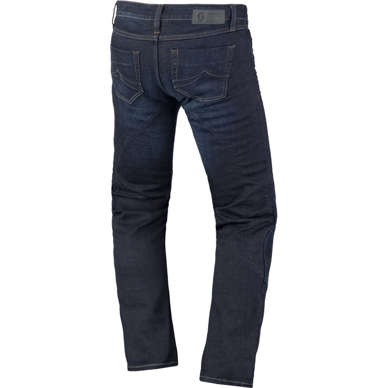 Ženske motociklističke traperice SCOTT Denim Stretch plave