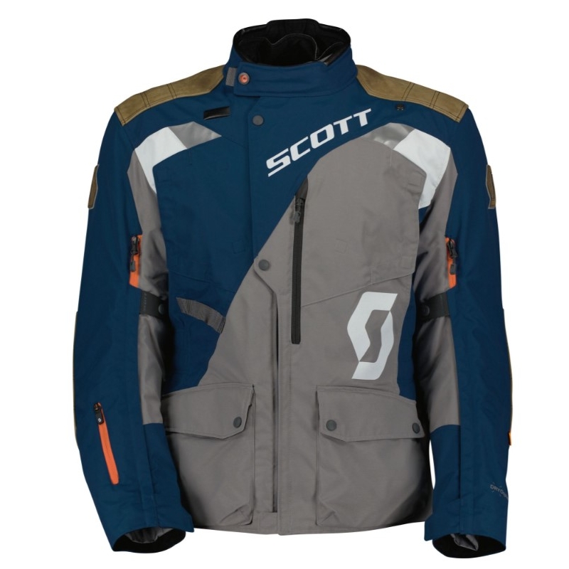 SCOTT Dualraid Dryo motociklistička jakna sivo-plava rasprodaja
