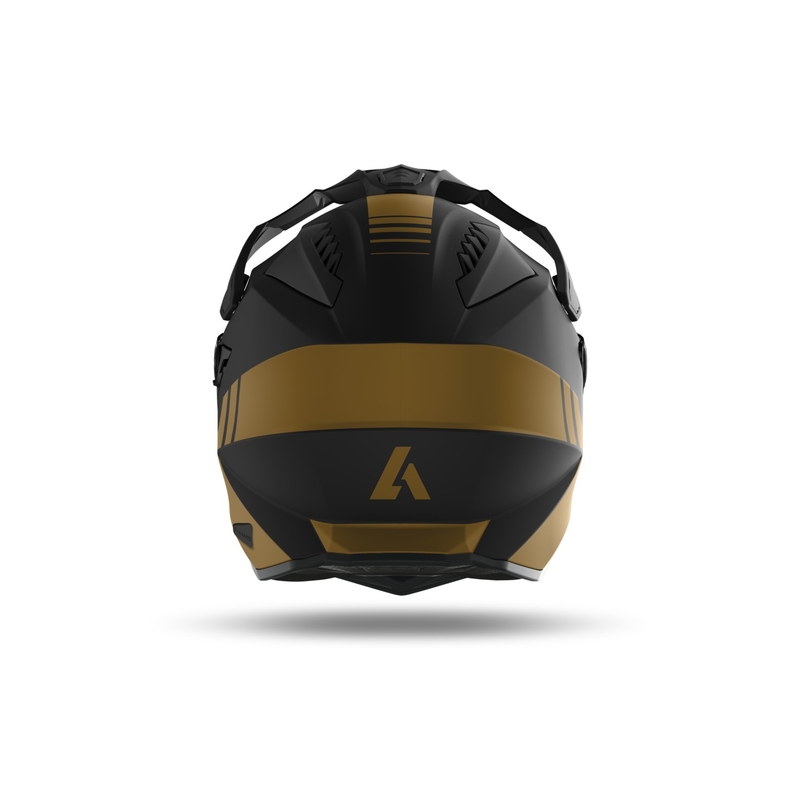 Enduro kaciga Airoh Commander Factor crno-zlatna rasprodaja