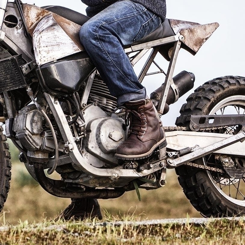 Motorističke čizme Stylmartin Ace braon