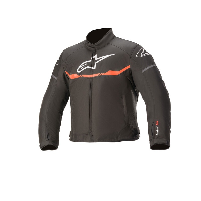 Dječja motoristička jakna Alpinestars T-SP S Waterproof bijelo-crveno-crna
