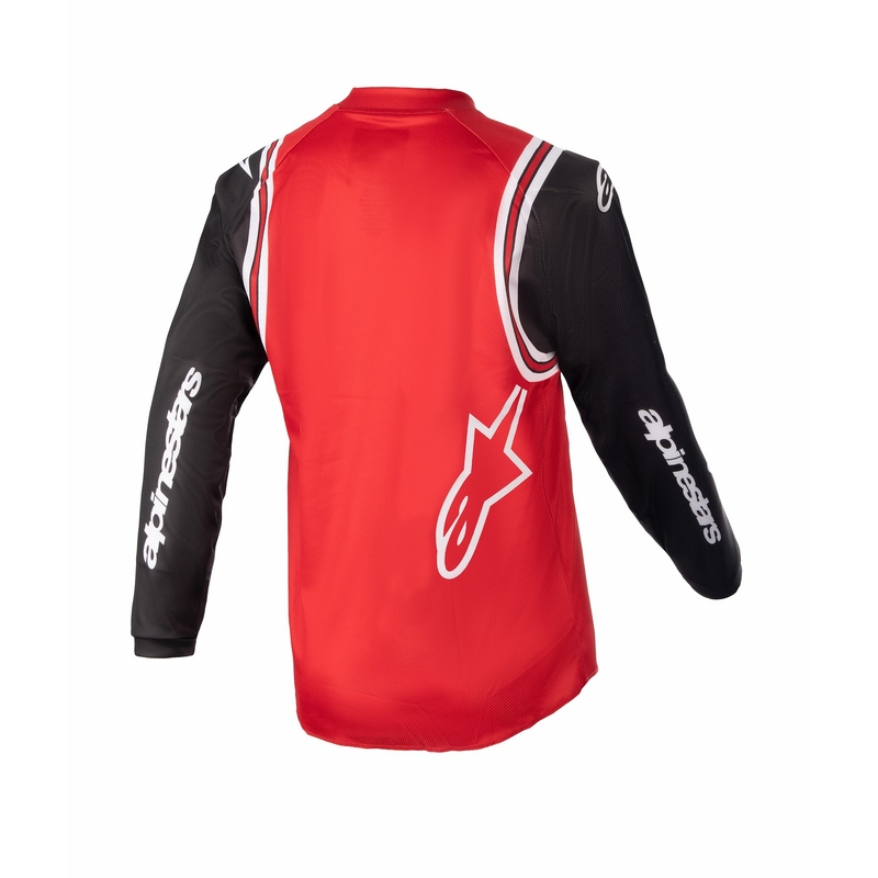 Dječji motocross dres Alpinestars Racer Acumen limited edition crveno-crno-bijeli