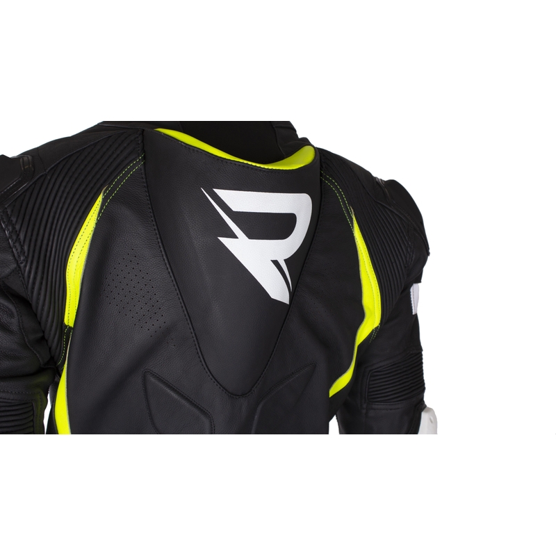 Motorističko odijelo Street Racer Fast Track 2 crno-bijelo-fluo žuto rasprodaja