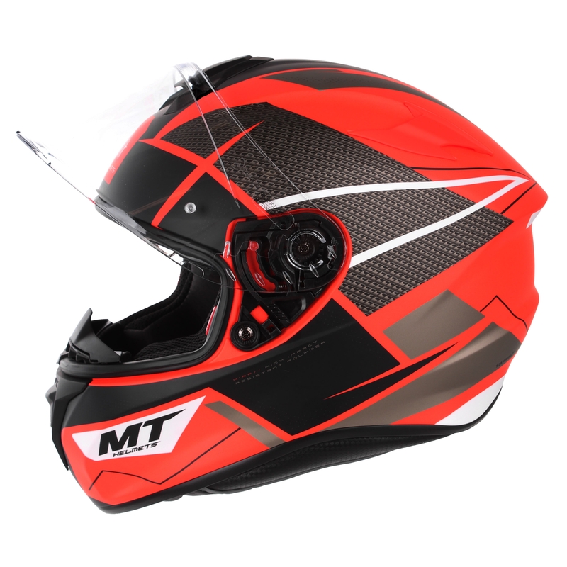 Integralna motociklistička kaciga MT Targo Podium D5 crveno-crna rasprodaja