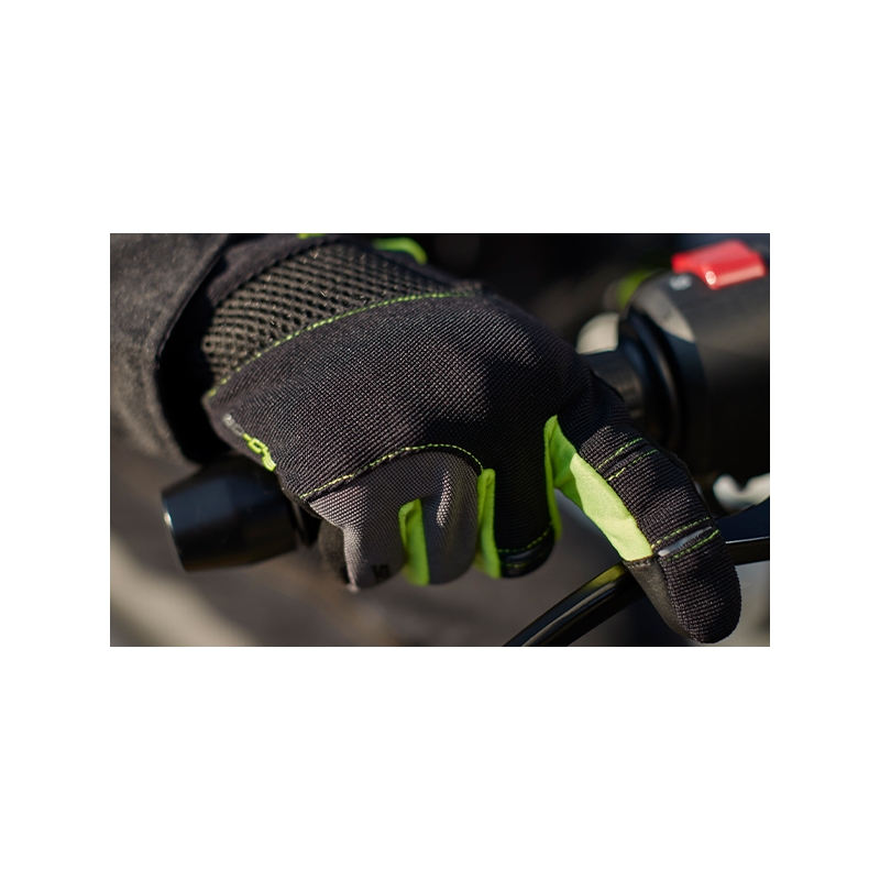 Motociklističke rukavice SEVENTY DEGREES SD-C48 crno-fluo žute