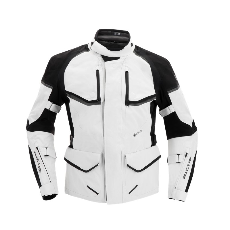RICHA Atlantic 2 Gore-Tex motociklistička jakna crno-siva rasprodaja