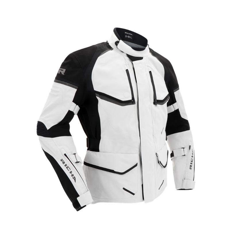 RICHA Atlantic 2 Gore-Tex motociklistička jakna crno-siva rasprodaja
