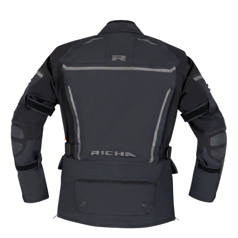 Ženske motociklističke jakne RICHA Atlantic 2 Gore-Tex, crna rasprodaja