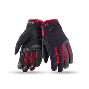 Motociklističke rukavice SEVENTY DEGREES SD-C48 crno-crvene