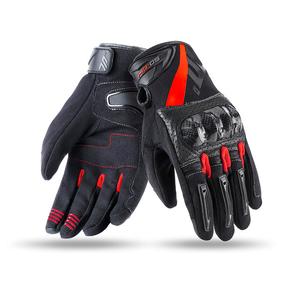 Motociklističke rukavice SEVENTY DEGREES SD-N14 crno-crvene