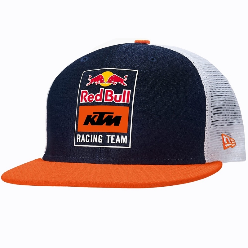 Dječja kapa KTM Red Bull Fletch New Era plavo-bijelo-narančasta