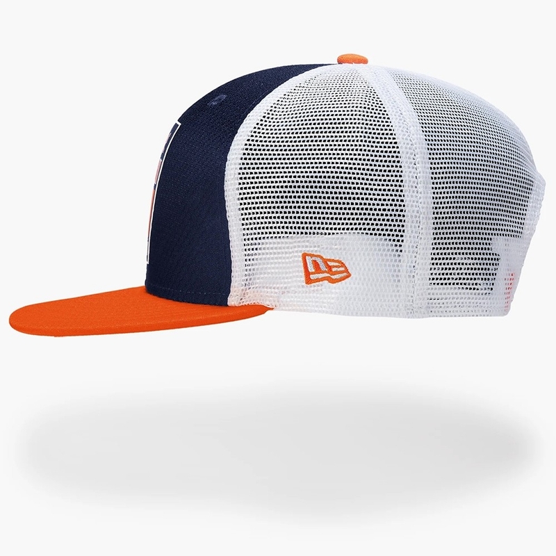 Dječja kapa KTM Red Bull Fletch New Era plavo-bijelo-narančasta