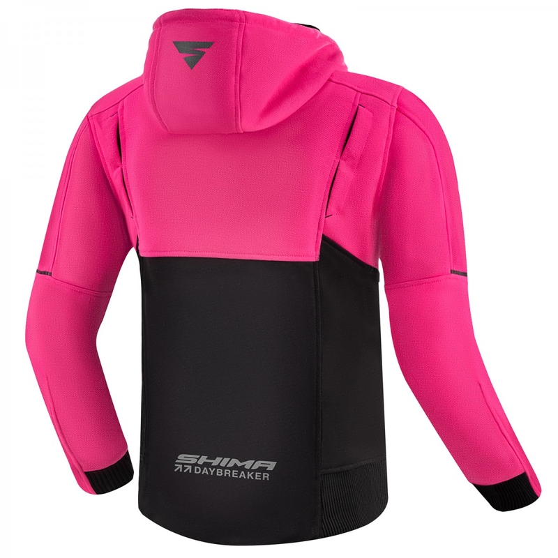 Ženska moto majica Shima Daybreaker crno-roza