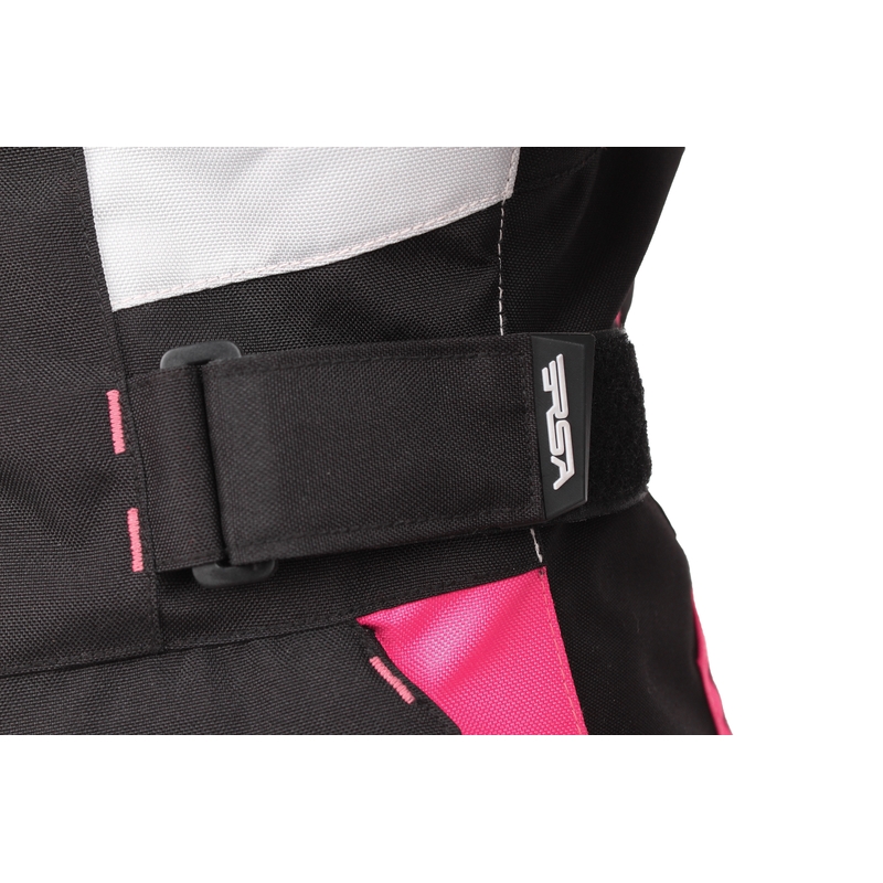 Ženske motorističke jakne RSA EXO 2 crno-sivo-roze rasprodaja