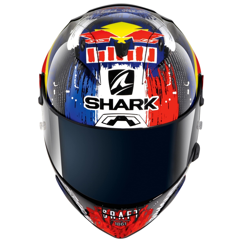 SHARK Race-R Pro GP 06 Replika Zarco Chakra motociklističke kacige s punim licem