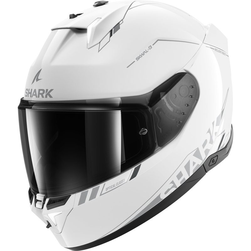 Integralna motociklistička kaciga SHARK Skwal i3 Blank SP bijela sjajna