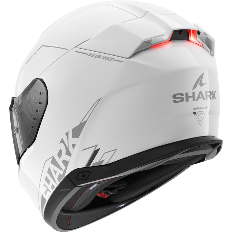 Integralna motociklistička kaciga SHARK Skwal i3 Blank SP bijela sjajna