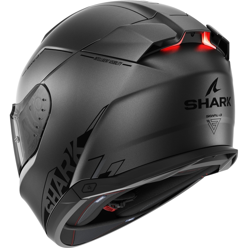 Integralna motociklistička kaciga SHARK Skwal i3 Blank SP siva mat