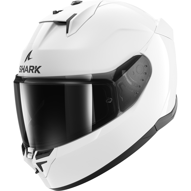 Integralna motociklistička kaciga SHARK D-SKWAL 3 Prazna bijela sjajna