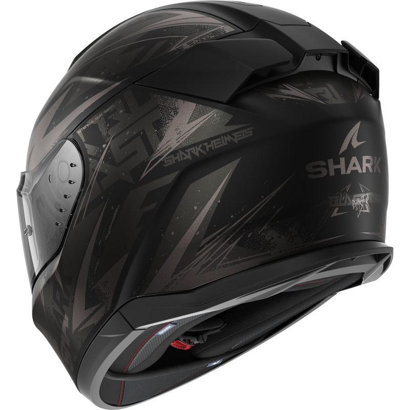 Integralna motociklistička kaciga SHARK D-SKWAL 3 Blast-R crno-siva mat
