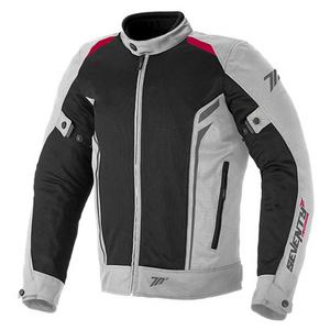Motociklistička jakna SEVENTY DEGREES SD-JT32 crno-sivo-crvena