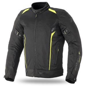 Motociklistička jakna SEVENTY DEGREES SD-JT32 crno-fluo žuta