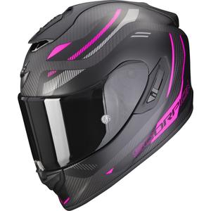 Integralna motociklistička kaciga Scorpion EXO-1400 EVO Carbon Air Kydra crno-roza