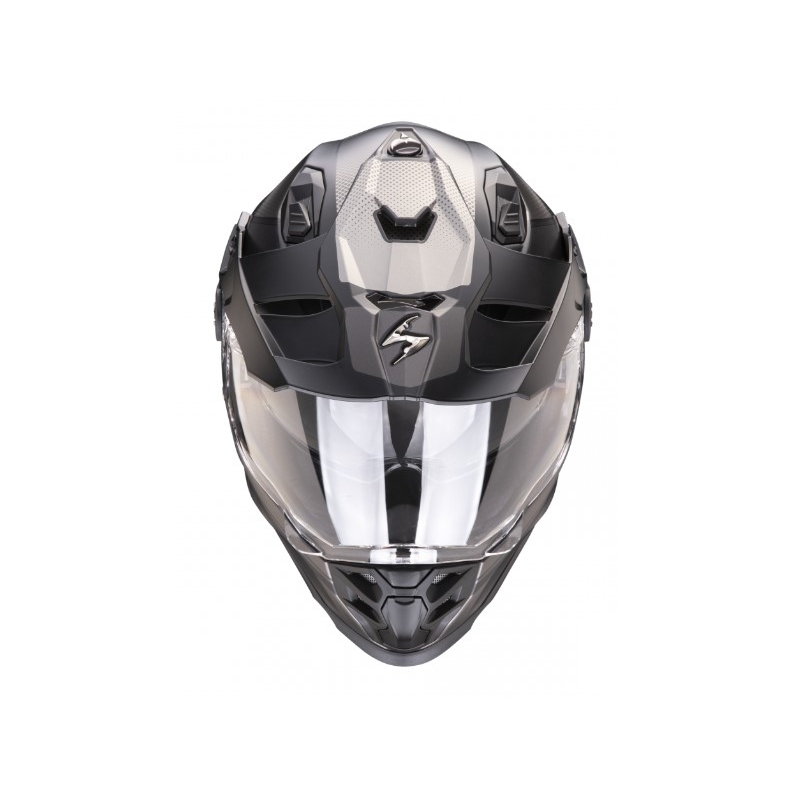 Motociklistička kaciga SCORPION ADF-9000 AIR Trail crno-srebrna