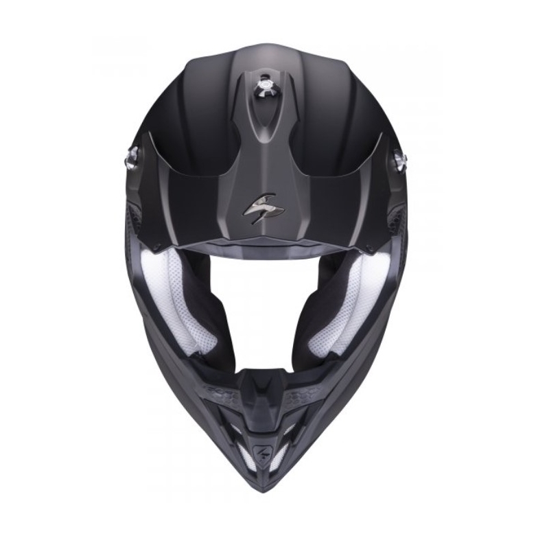 Motocross kaciga Scorpion VX-16 EVO AIR Jednobojna crna mat
